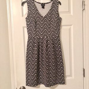 Black and White Dress